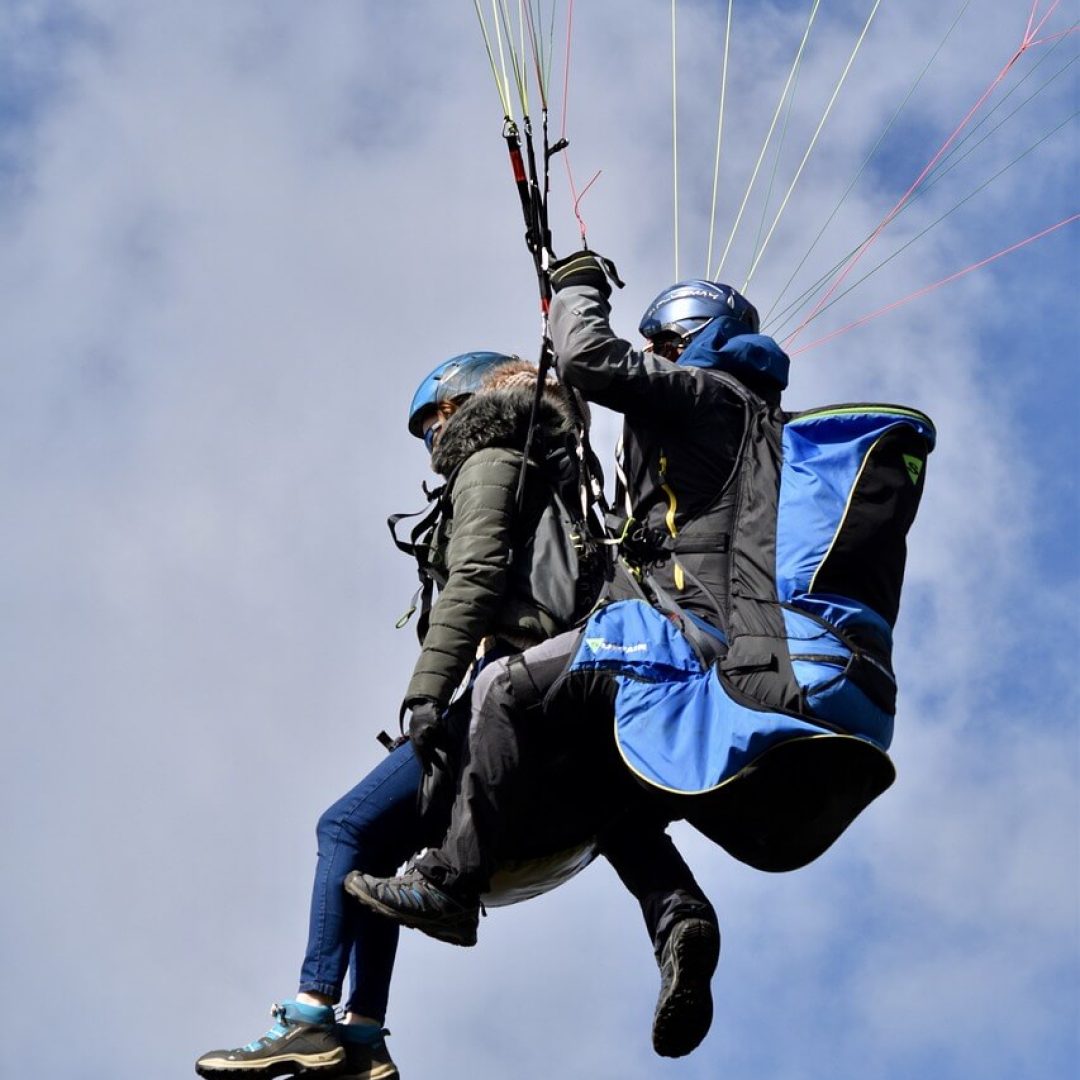 تجربة الطيران الشراعي Paragliding